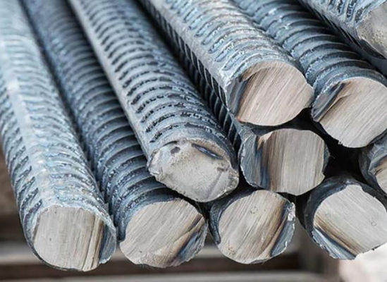 12mm ASTM A615 misvormde Versterkte Staalbars Hete Rolling
